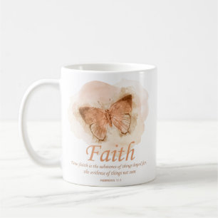 Kvinnors kristna bibelgam:Faith Kaffemugg
