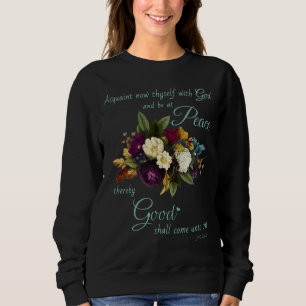 Kvinnors kristna Blommigt Bibel Faith Verse:Fred T Shirt
