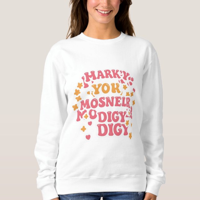 Kvinnors kroppar och Sweatshirts T Shirt (Framsida)