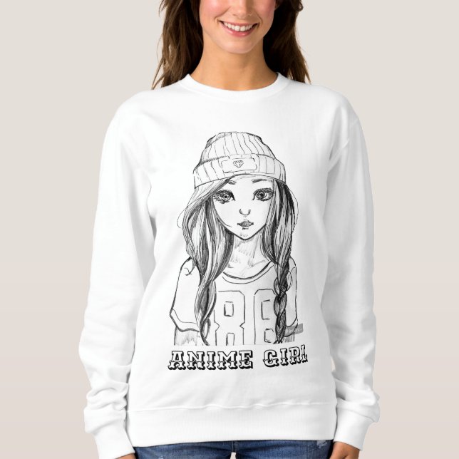 Kvinnors kroppar och Sweatshirts T Shirt (Framsida)