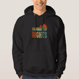 Kvinnors Kvinnors Rättigheter Är Mänsklig Makt Abo Hoodie