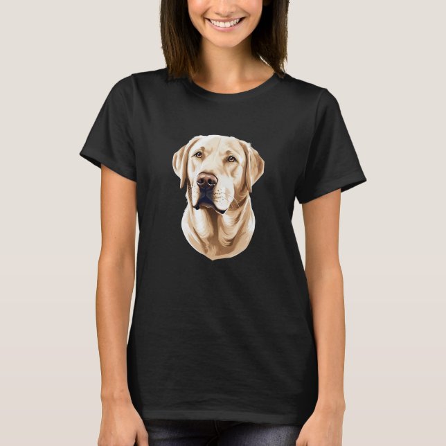 Kvinnors Labrador Retriever T-Shirt (Framsida)