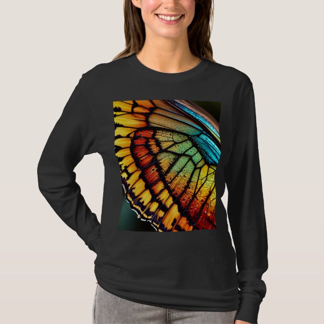 Kvinnors långärmad t-shirt (Framsida)