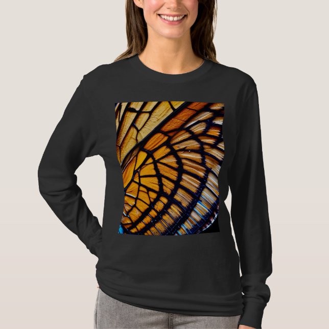 Kvinnors långärmad t-shirt (Framsida)