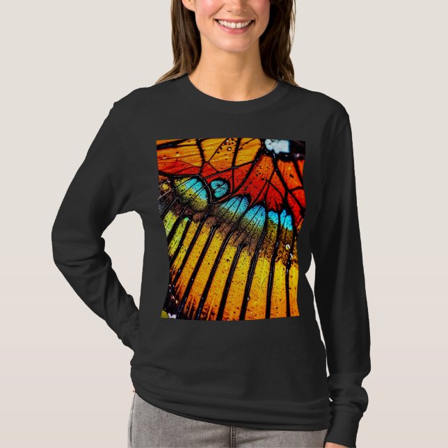 Kvinnors långärmad t-shirt (Framsida)