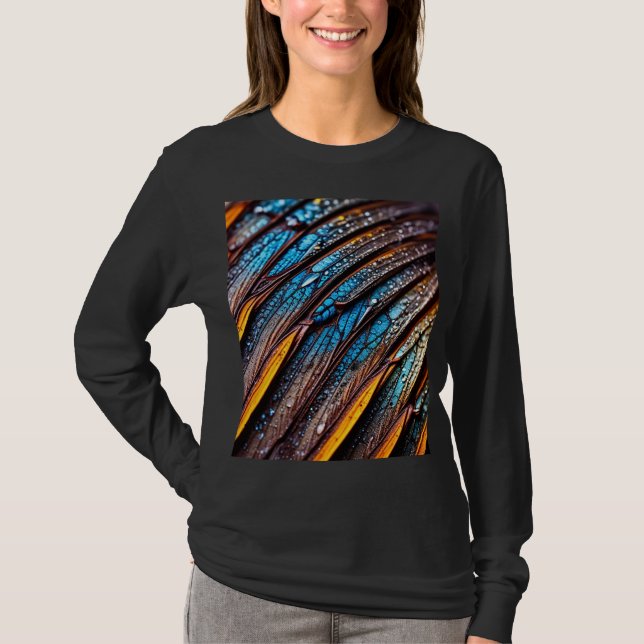 Kvinnors långärmad t-shirt (Framsida)
