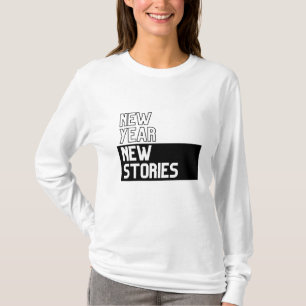 Kvinnors Långärmad T-Shirt - Gott nytt år 2025
