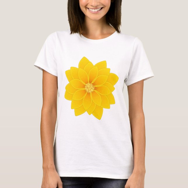 Kvinnors Lediga Kortärmad T-Shirt – Mjuk Bomull  (Framsida)