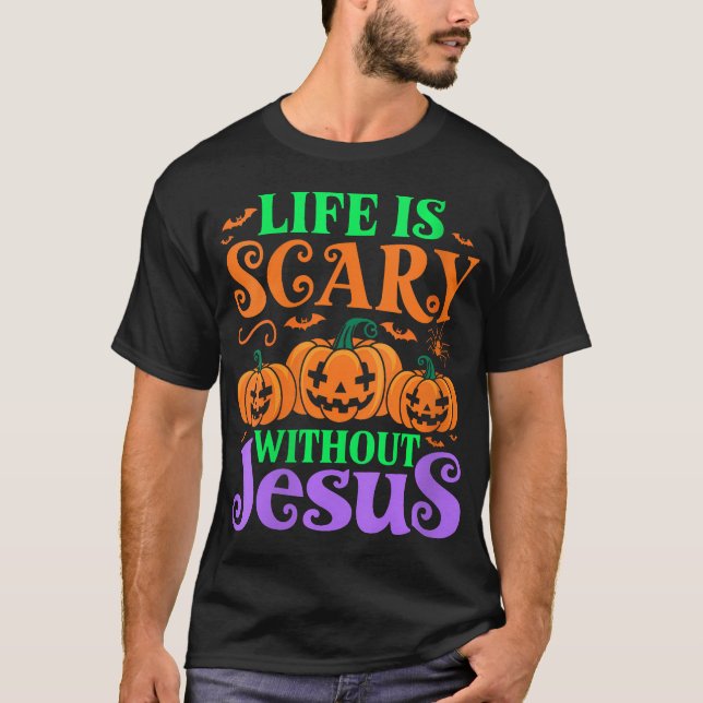 Kvinnors liv är skam utan Jesus Christian Hallo T Shirt (Framsida)