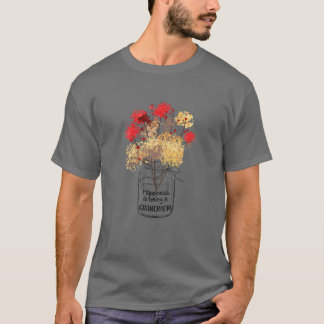 Kvinnors Lycka Är Att Vara En Mormor Familj Matcha T Shirt