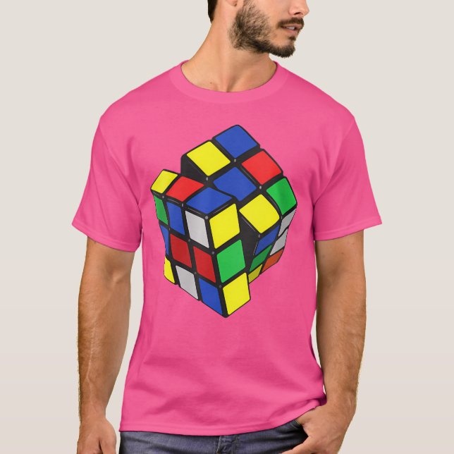Kvinnors magiska kub. t shirt (Framsida)