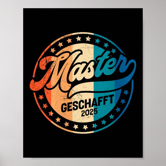 Kvinnors magisterexamen 2025 V Poster (Framsidan)