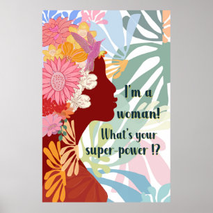 Kvinnors makt poster
