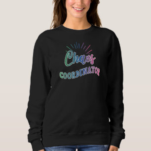 Kvinnors Mamma Liv Kaos Samordnare Mors Dag T Shirt