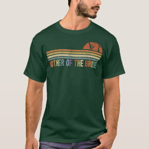 Kvinnors Mamma Till Bruden Bröllop Mamma rolig ret T Shirt