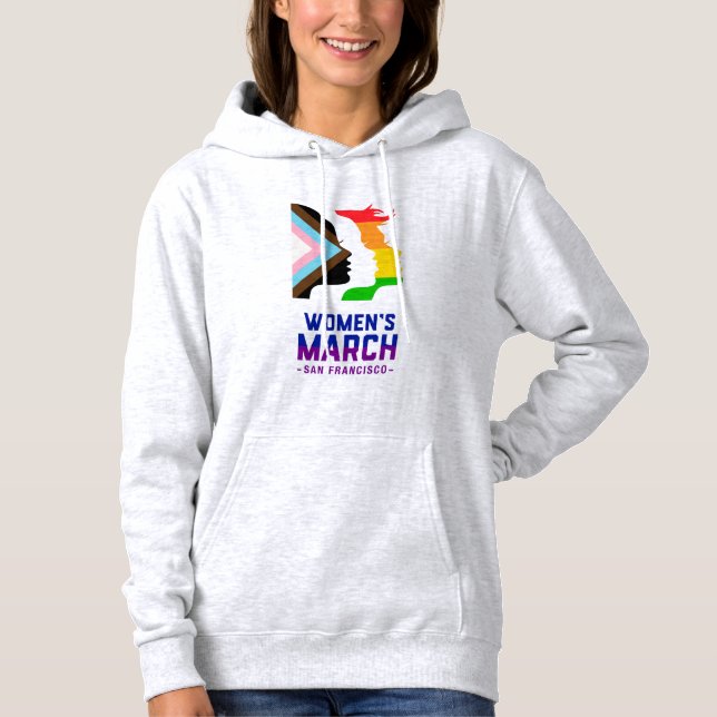 Kvinnors mars SF - Pride T Shirt (Framsida)
