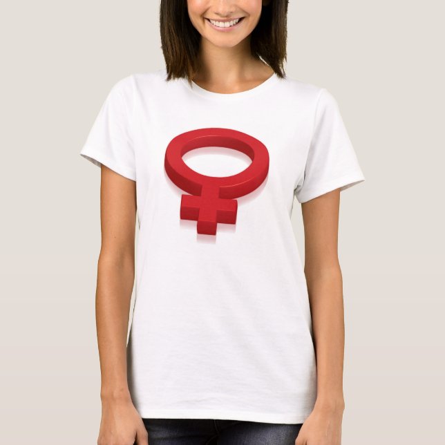 KVINNORS MARS T SHIRT (Framsida)