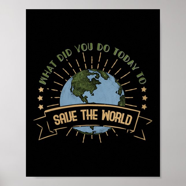Kvinnors miljöskydd - klimatförändringar poster (Framsidan)