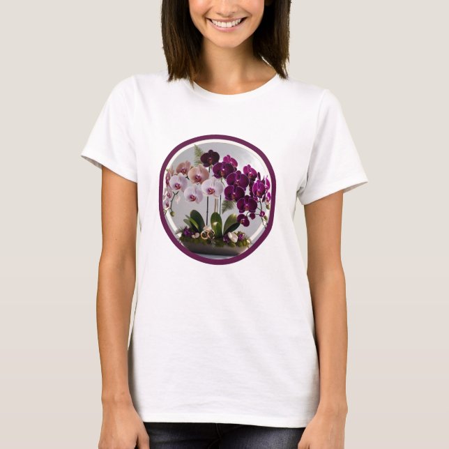 Kvinnors mjuka bomull T-skirt. T Shirt (Framsida)