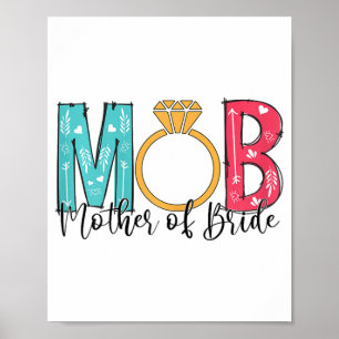 Kvinnors Mor Till Bruden Mob Mog Möhippa Poster