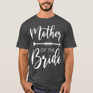 Kvinnors Mors Brud Brudtärna Fest T Shirt