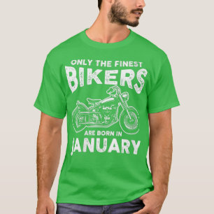 Kvinnors motorcykelförare biker födelsedag, född J T Shirt