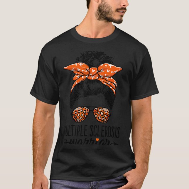 Kvinnors MS-krigare - Medvetenhet om multipel skle T Shirt (Framsida)