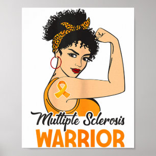 Kvinnors Multipel Skleros Medvetenhet Ms Krigare O Poster