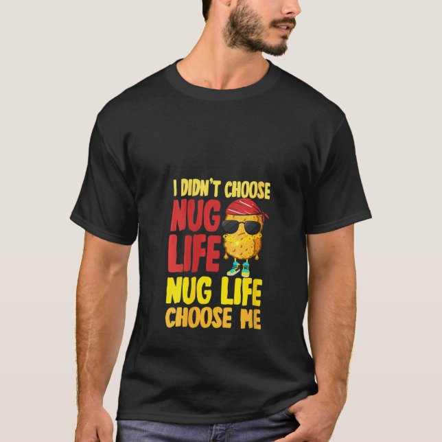 Kvinnors Nug Liv  Kycklingbitar T Shirt (Framsida)