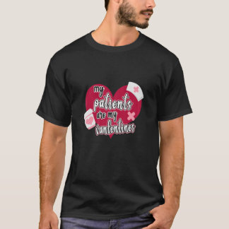 Kvinnors nuny sjuksköterskekurs Coola Valentines d T Shirt