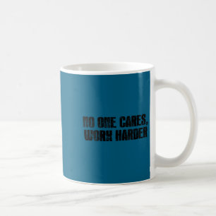 Kvinnors Omsorg Själv Arbetar Hårdare Gym Motivati Kaffemugg