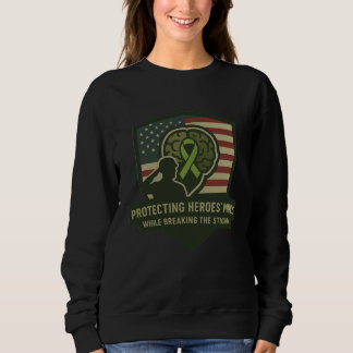 Kvinnors Operation Mind Shield Sweatshirt T Shirt