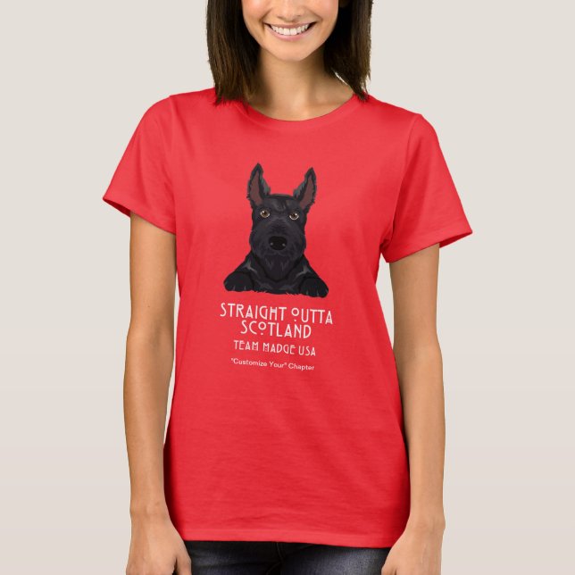 Kvinnors "Outta" T-Shirt (Framsida)