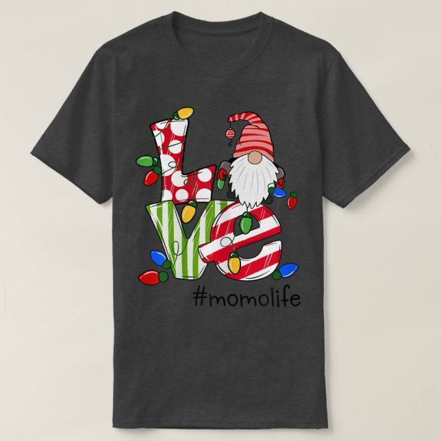 Kvinnors Personlig Kärlek Momolife Candy Gnome Chr T Shirt (Design framsida)