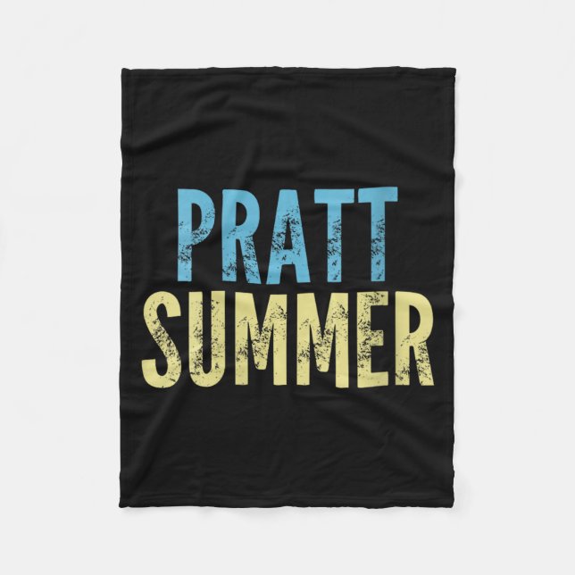 Kvinnors Pratt sommar Fleecefilt (Framsidan)