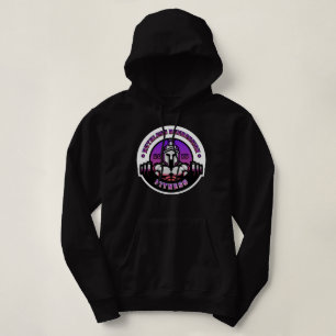 Kvinnors RA Fitness Warrior Hoodie T Shirt
