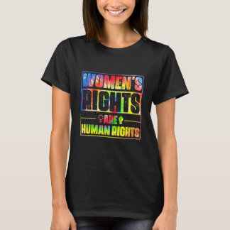 Kvinnors rättigheter är mänskliga rättigheter t shirt
