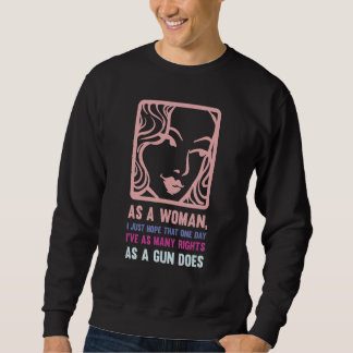 Kvinnors Rättigheter Och Feminism Citat Jämlikhet Lång Ärmad Tröja