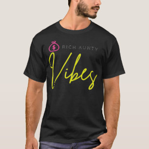 Kvinnors Rik Aunty Vibes Kvinnors vardag Mode E T Shirt