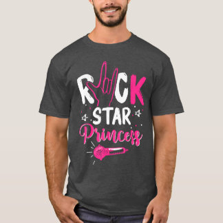 Kvinnors Rockstjärna Födelsedagsflicka Rockstjärna T Shirt
