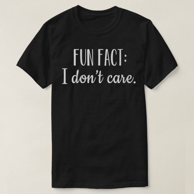 Kvinnors rolig fakta l Dont e Bokstav Tryck  Rolli T Shirt (Design framsida)