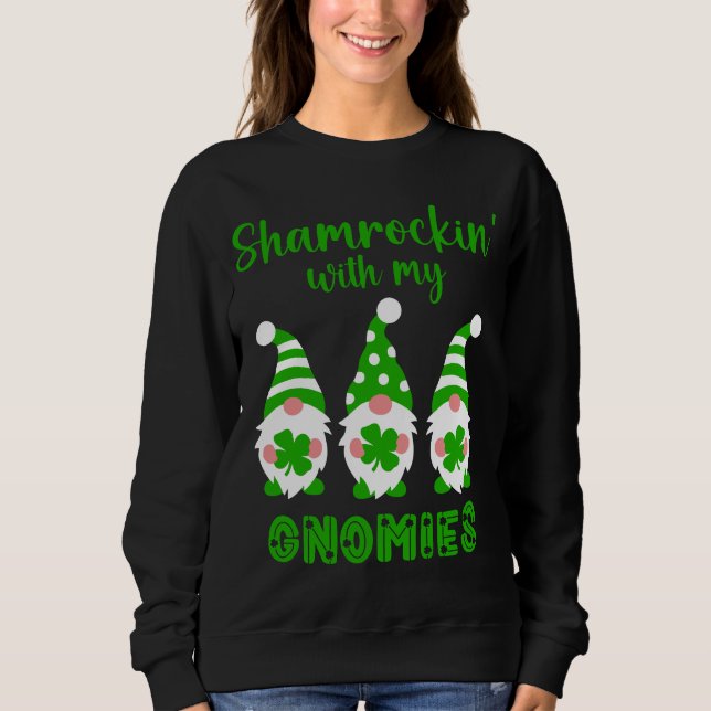Kvinnors roliga St.Patrick's Day  T Shirt (Framsida)