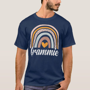 Kvinnors Roligt Rainbow Grammie Mors dag Best Mamm T Shirt
