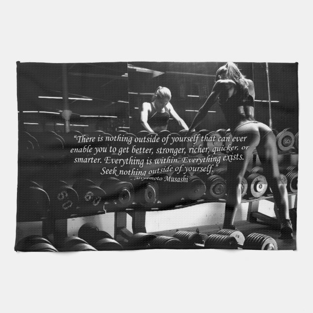 Kvinnors rörlighet i arbetslivet kökshandduk (Horisontell)