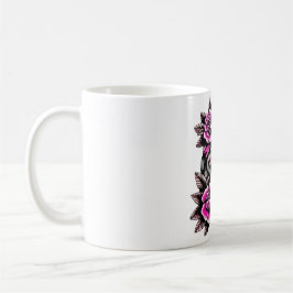 Kvinnors Rosor Kaffe Mugg