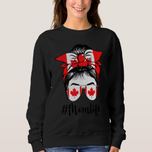 Kvinnors Rufsiga Knut Mom Liv Kanadensisk Kanada D T Shirt