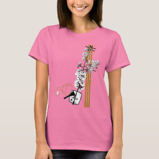 Kvinnors Sakura Shamisen Tee Shirt
