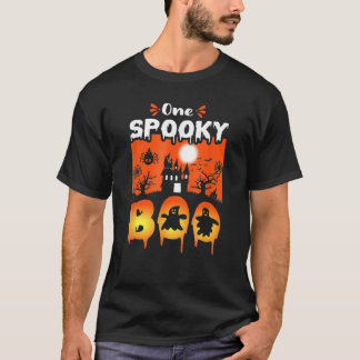 Kvinnors Skräckinjagande Halloween Hemsökt Slott N T Shirt