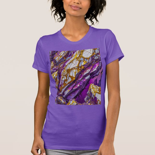 Kvinnors slankpassande t-shirt (Framsida)
