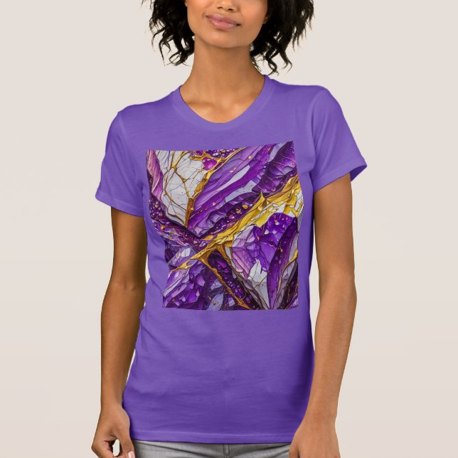 Kvinnors slankpassande t-shirt (Framsida)